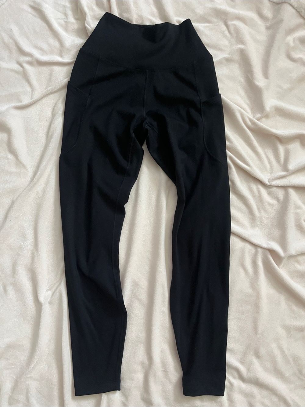 Nike Dri-fit Black Active Leggings with Side Pockets